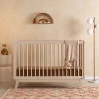 Soho Convertible Crib in Wash in Boho Nursery