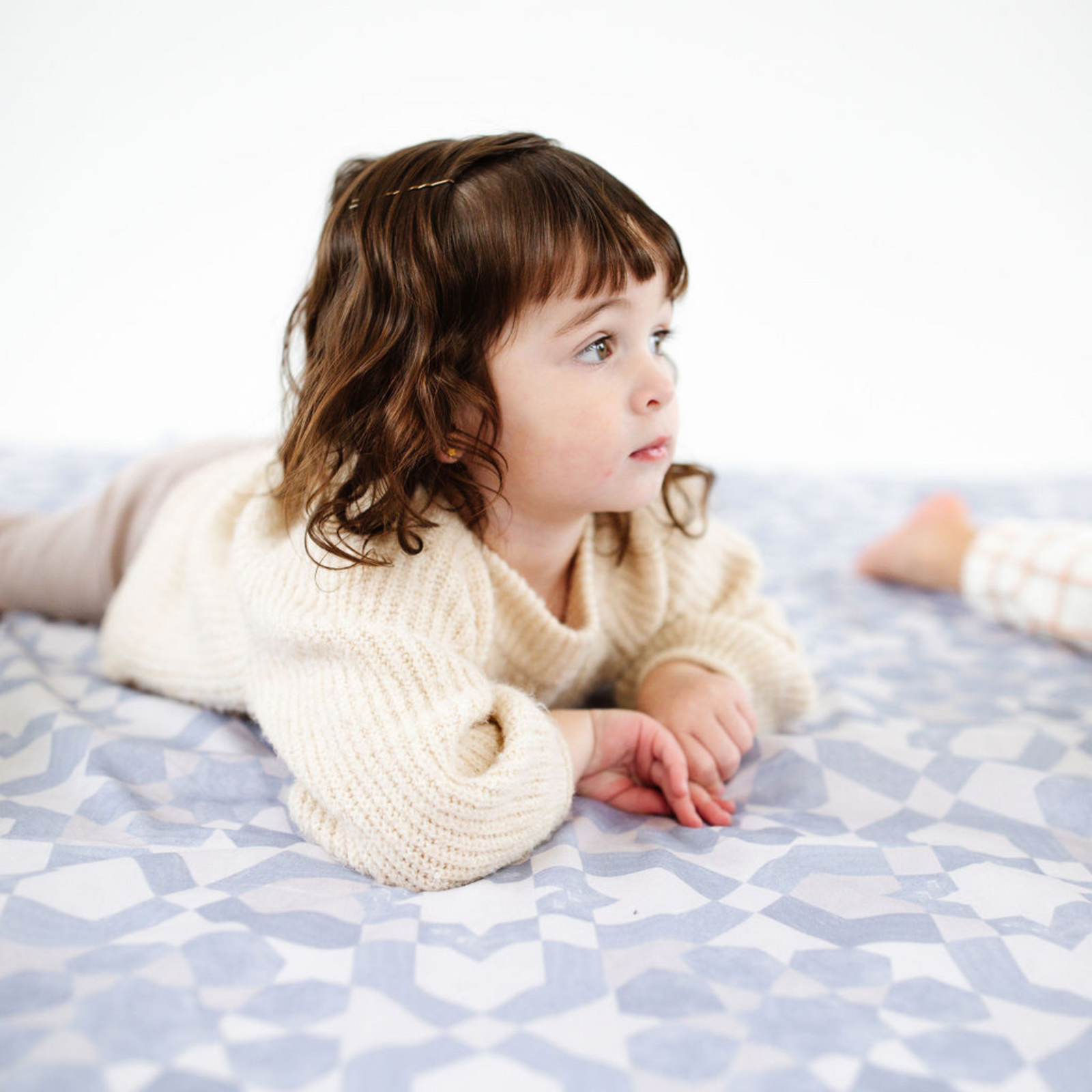 Blue Tile Padded Play Mat