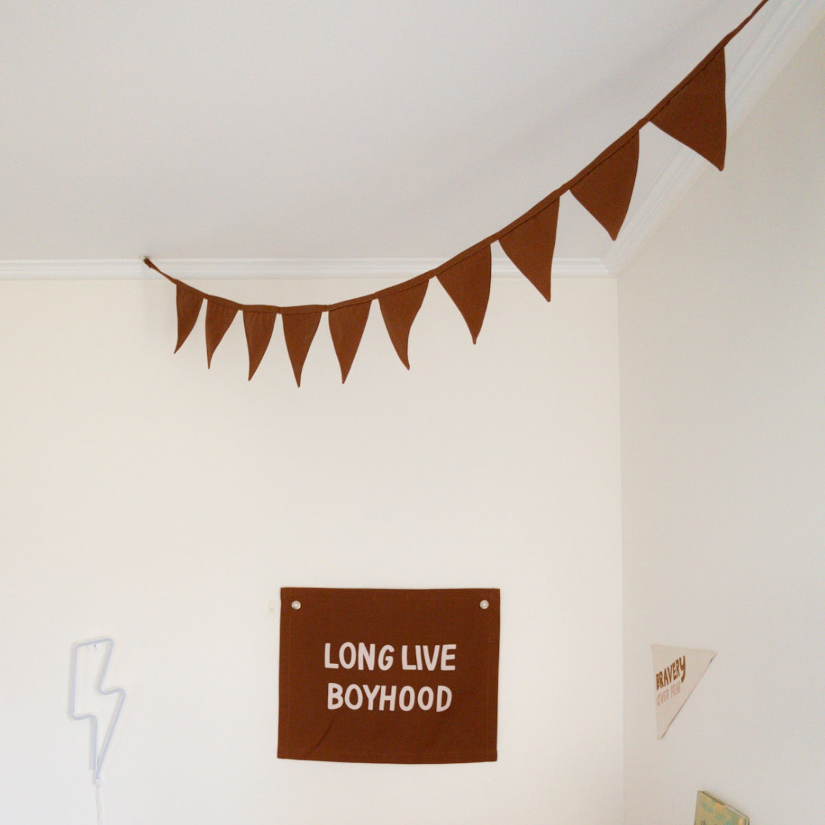 Canvas Triangle Bunting