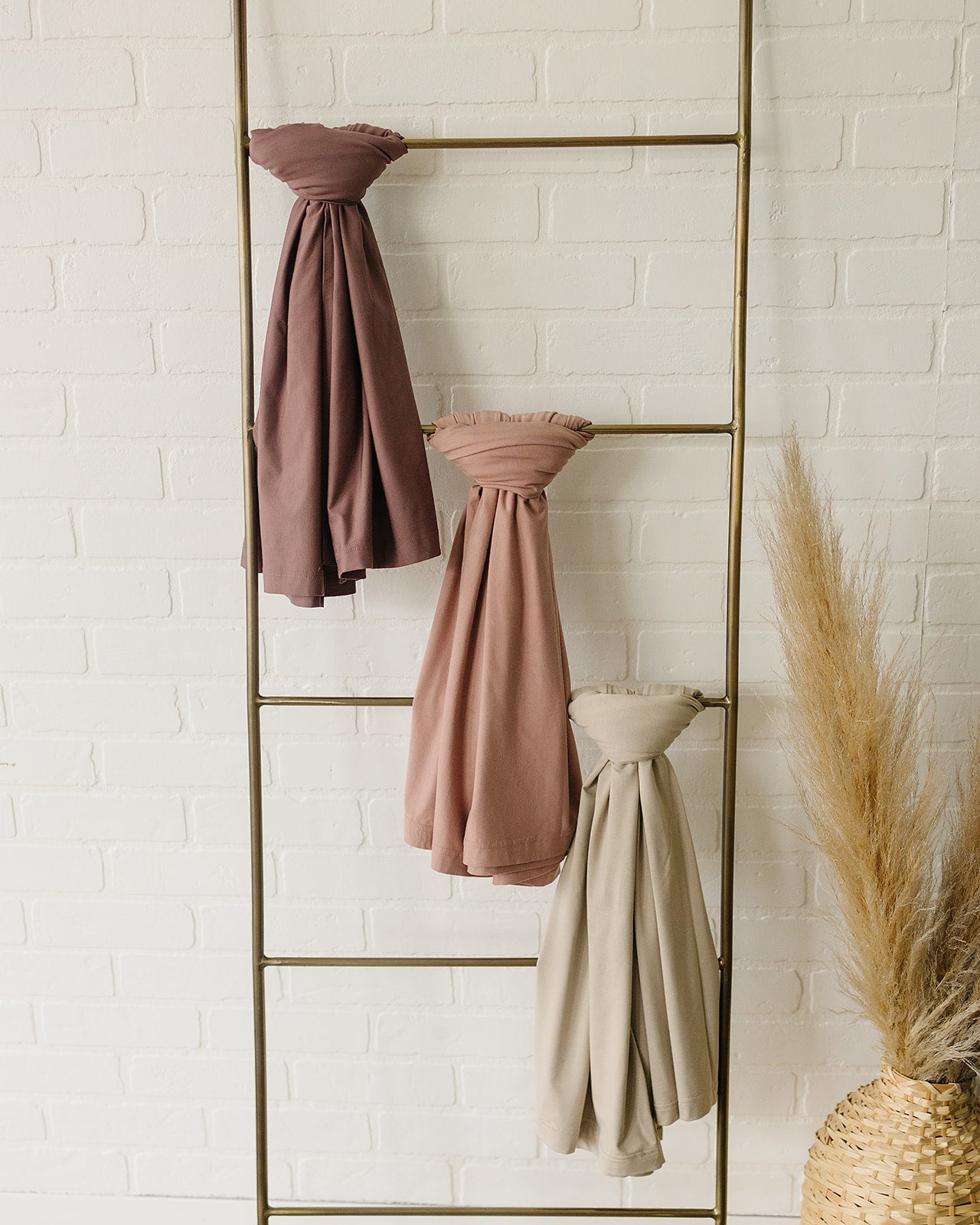 Plum Bamboo Stretch Swaddle Blanket