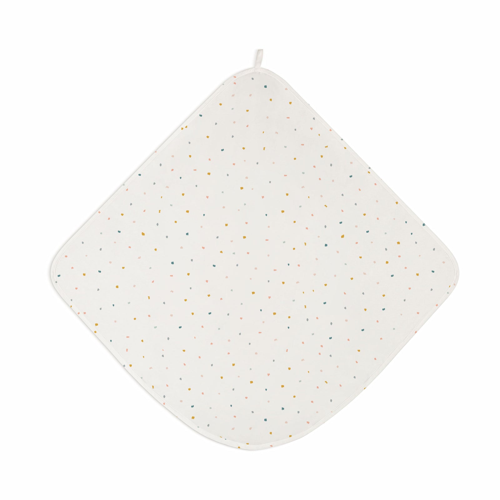 Dotty Organic Baby Hooded Towel