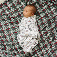 Christmas Tree Stretch Swaddle Blanket