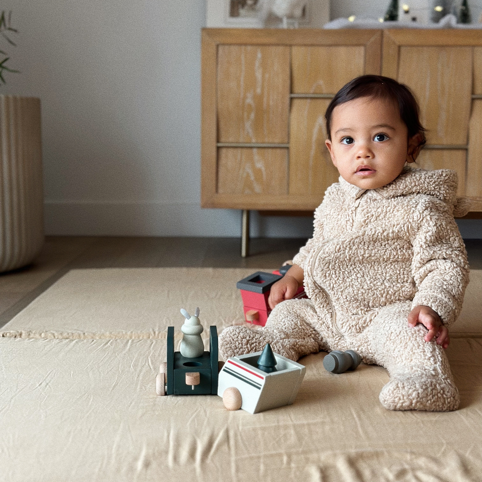 Cloud + Sandcastle Padded Play Mat