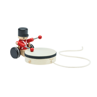 Pull Along Drummer Toy