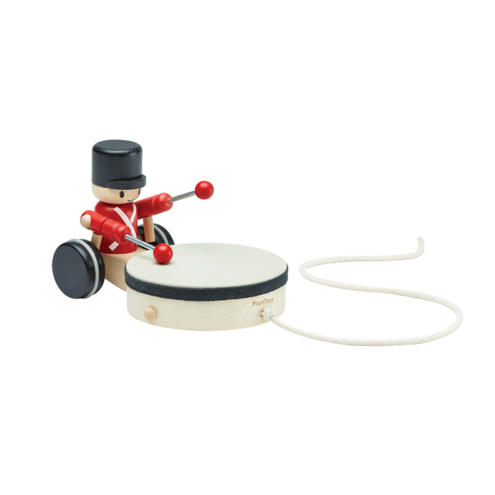 Pull Along Drummer Toy