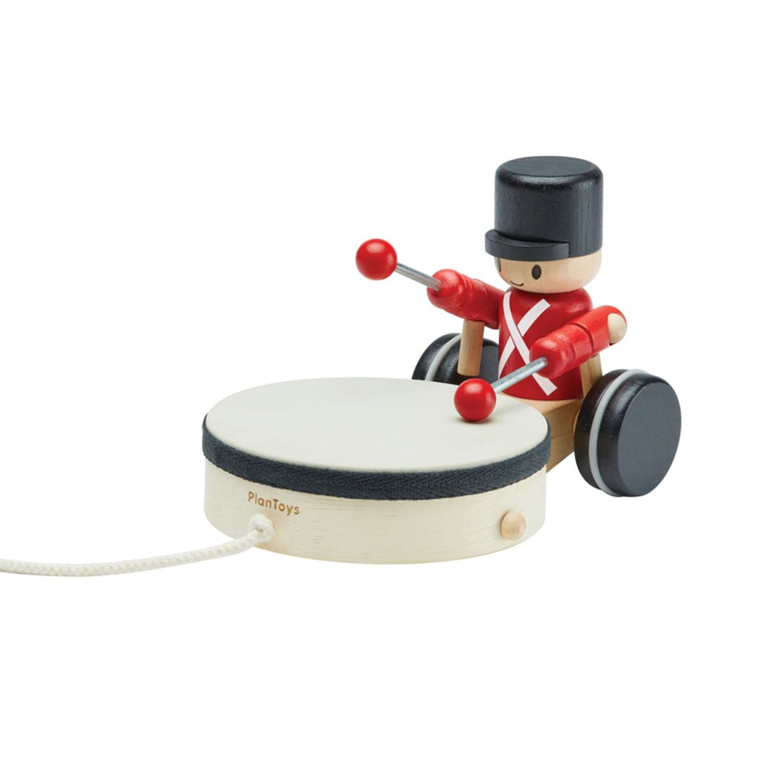 Pull Along Drummer Toy