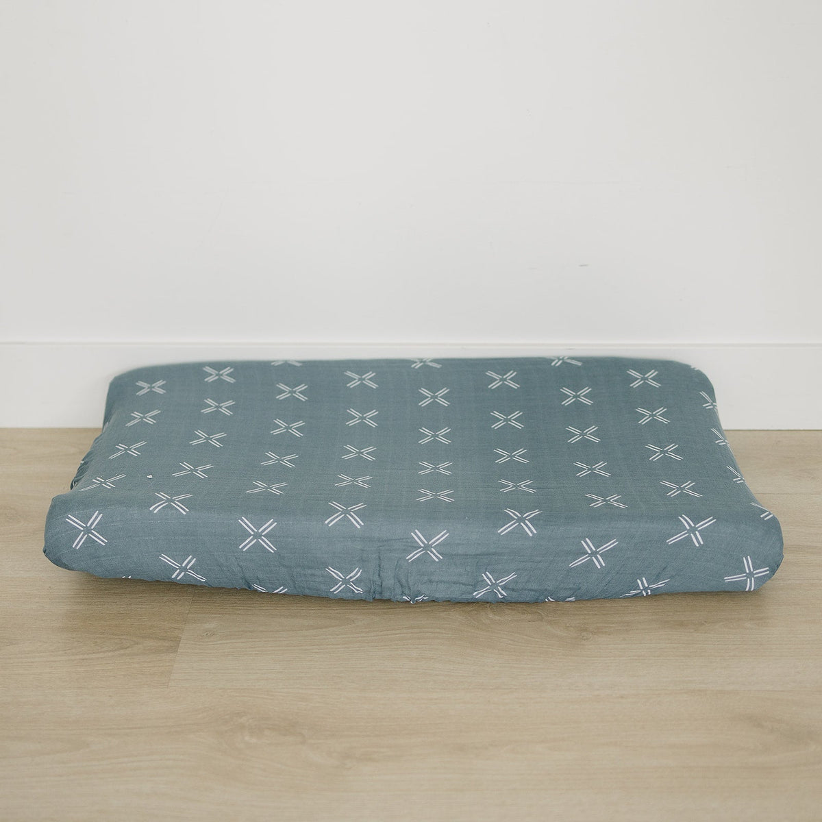 Blue X Changing Pad Cover