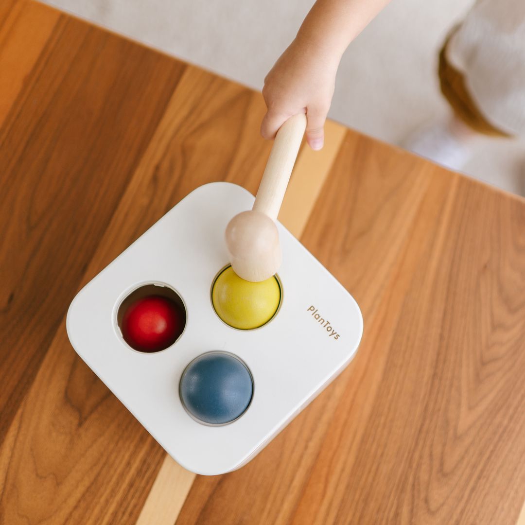 Punch + Drop Bin Toy