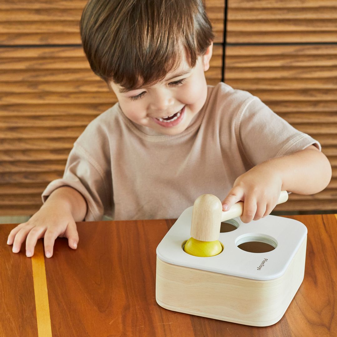 Punch + Drop Bin Toy