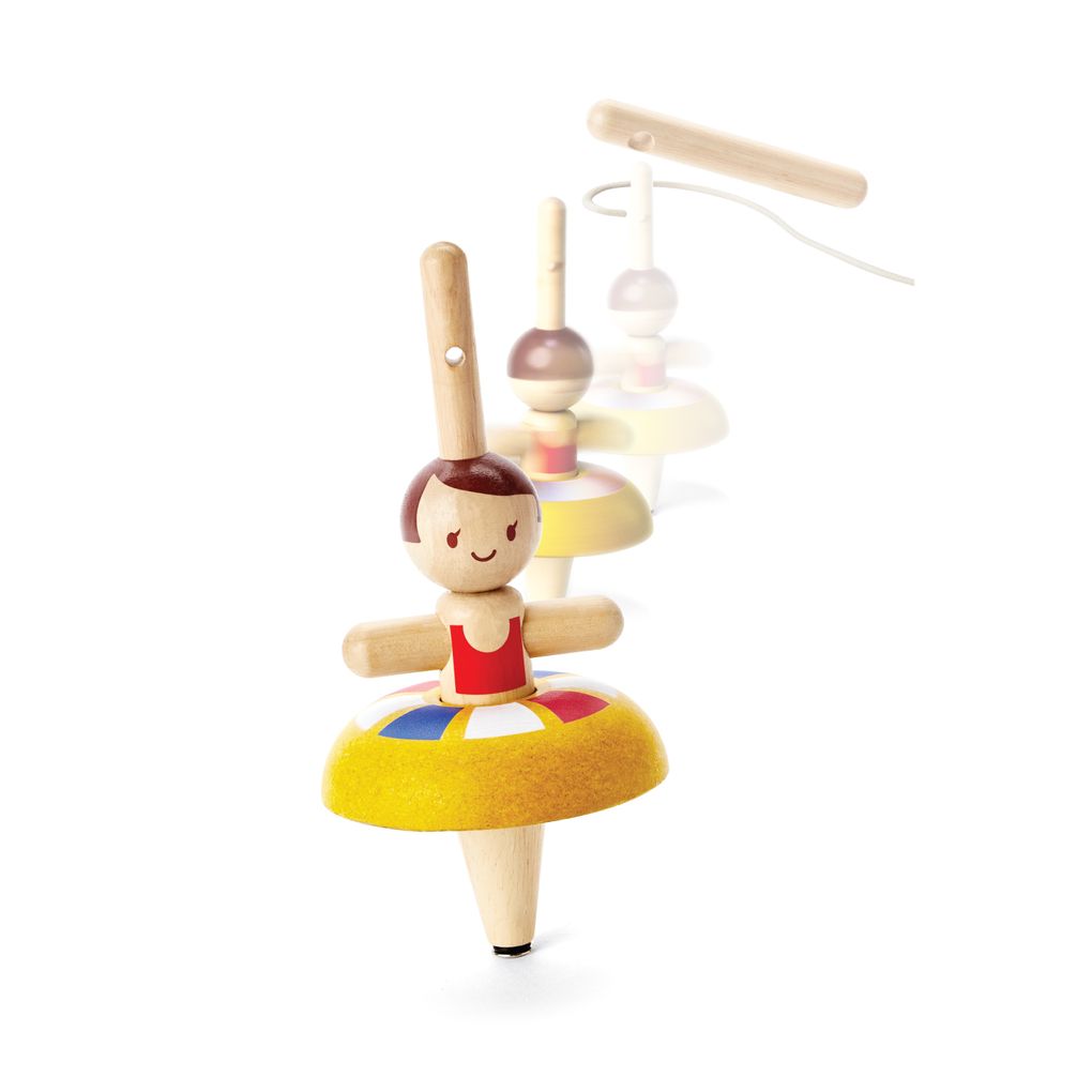 Ballet Spinning Top Toy