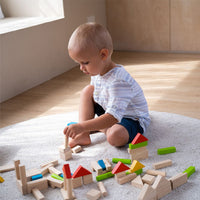 Colorful Wooden Block Set