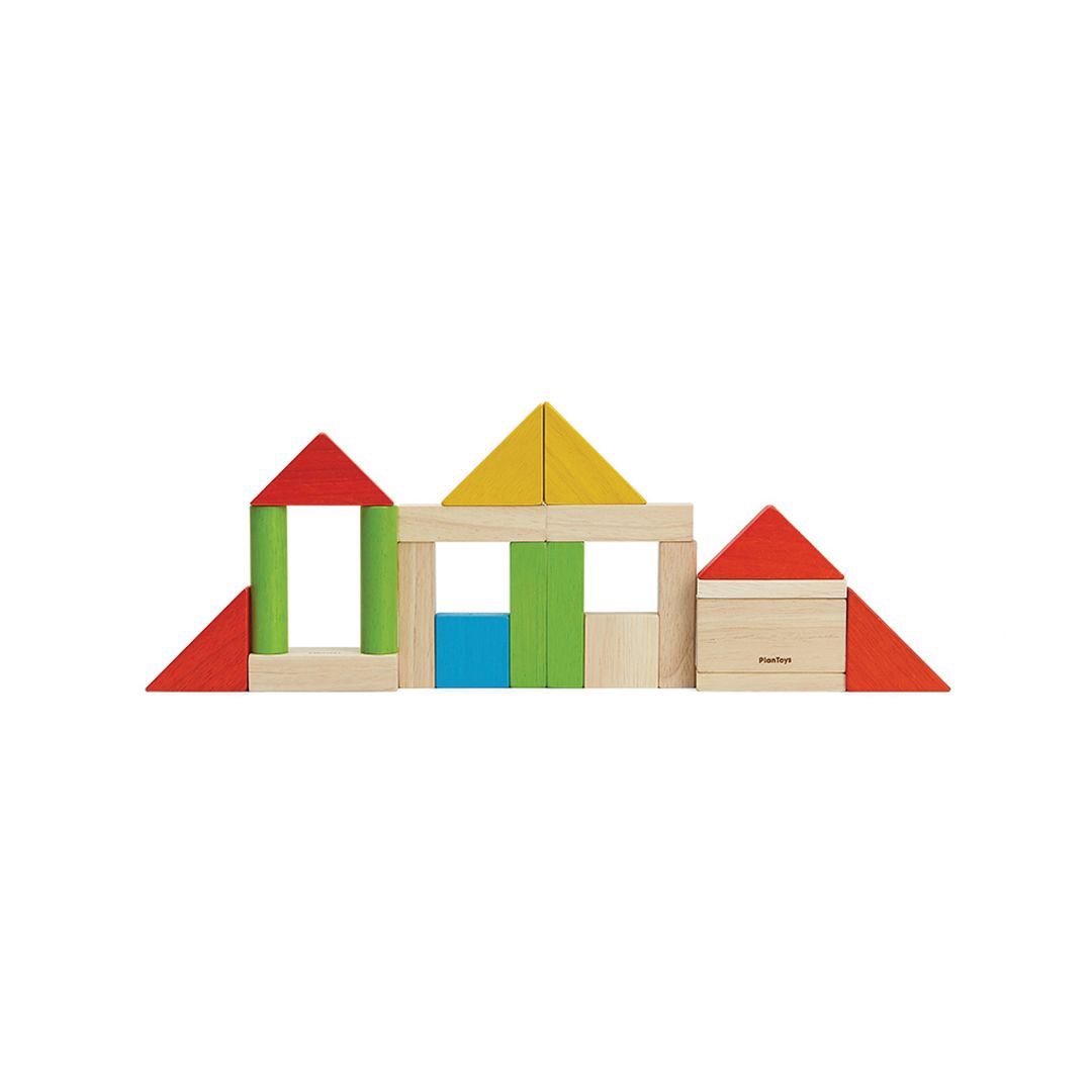Colorful Wooden Block Set