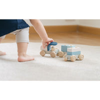 Wooden Stacking Train Trio Toy - Orchard