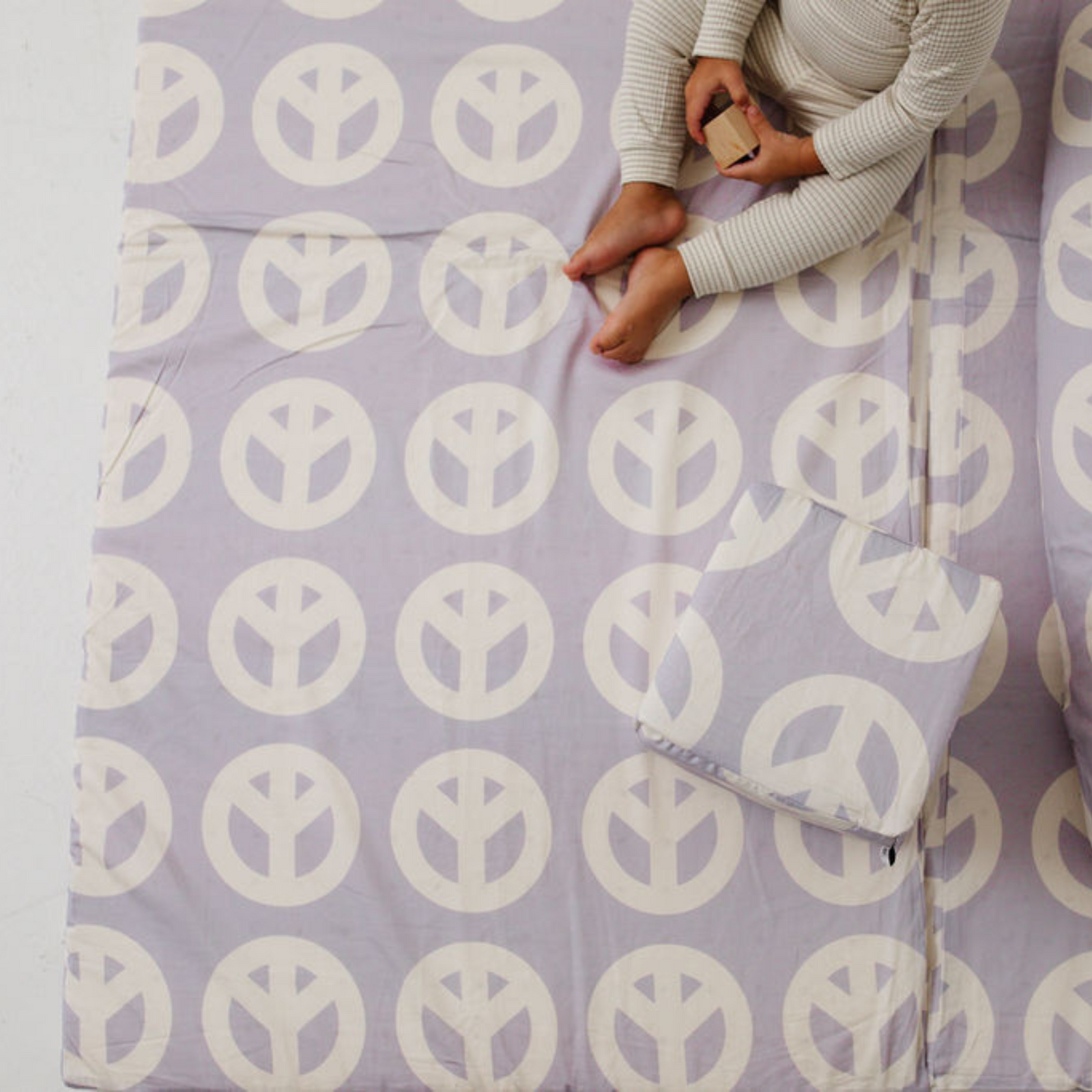 Peace Sign Padded Play Mat