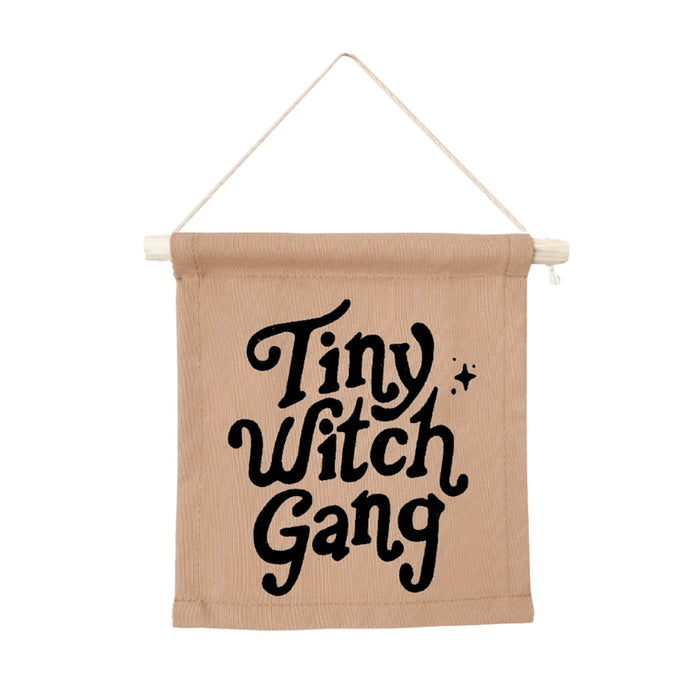 Tiny Witch Gang Hanging Sign