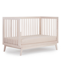 Soho Convertible Crib in Wash converted to daybed