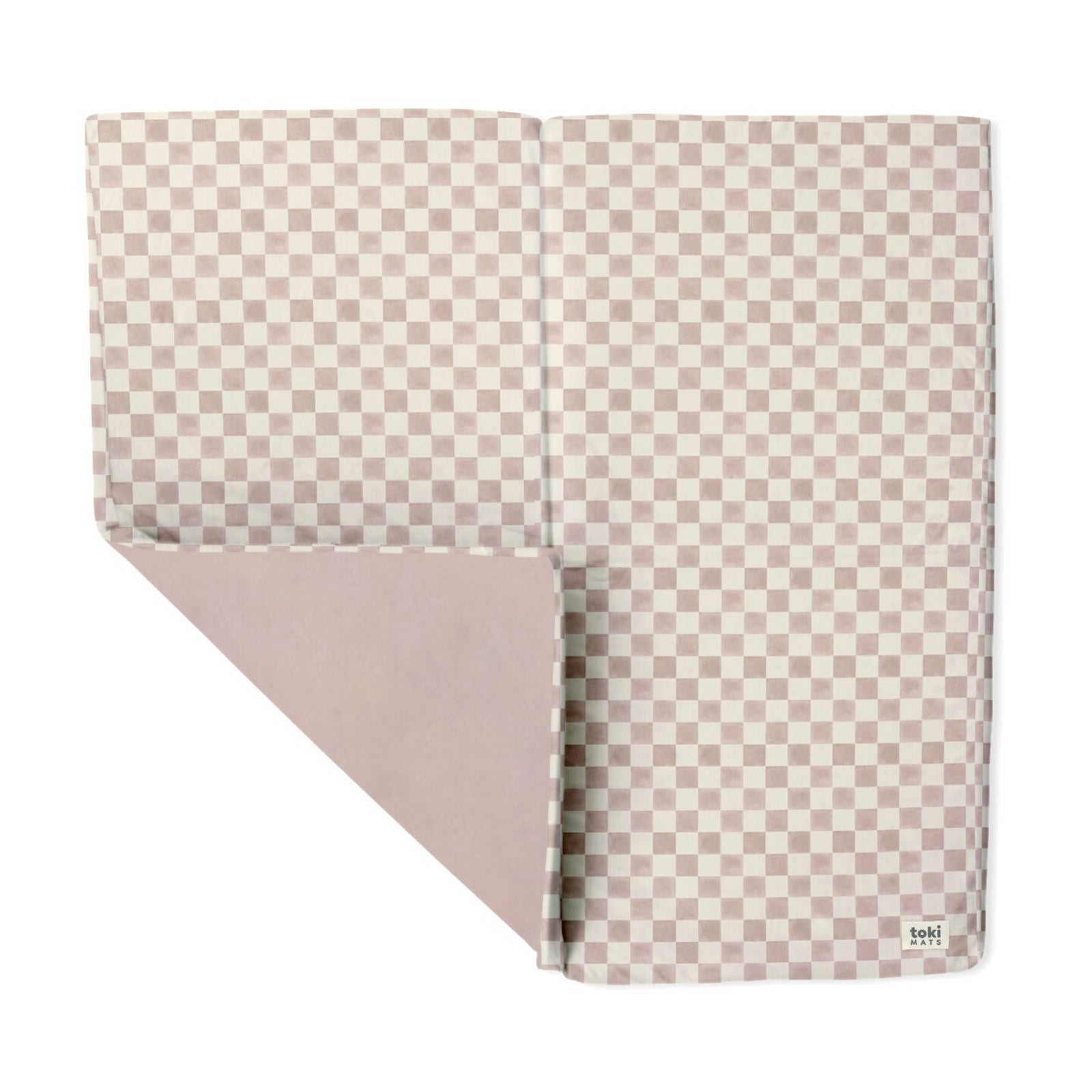Toki Kids x Project Nursery Checker Padded Play Mat - Gumdrop