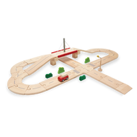 Wooden Road System Toy