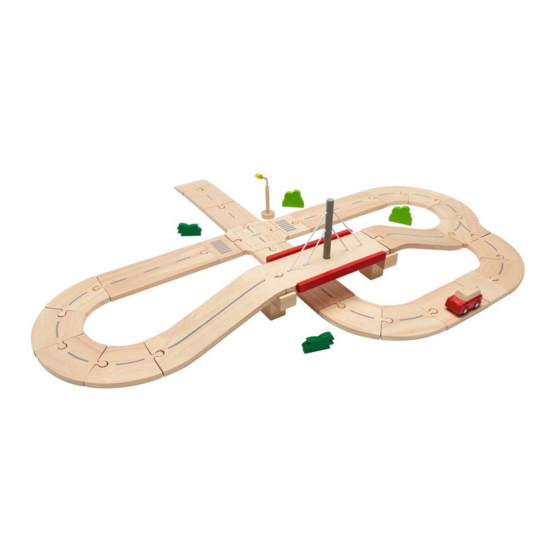 Wooden Road System Toy