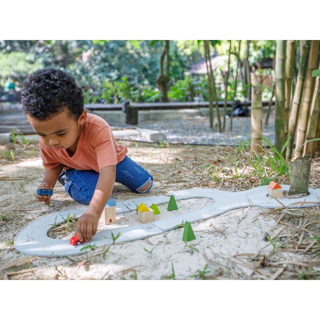 Rubber Road + Rail Toy Set - Medium