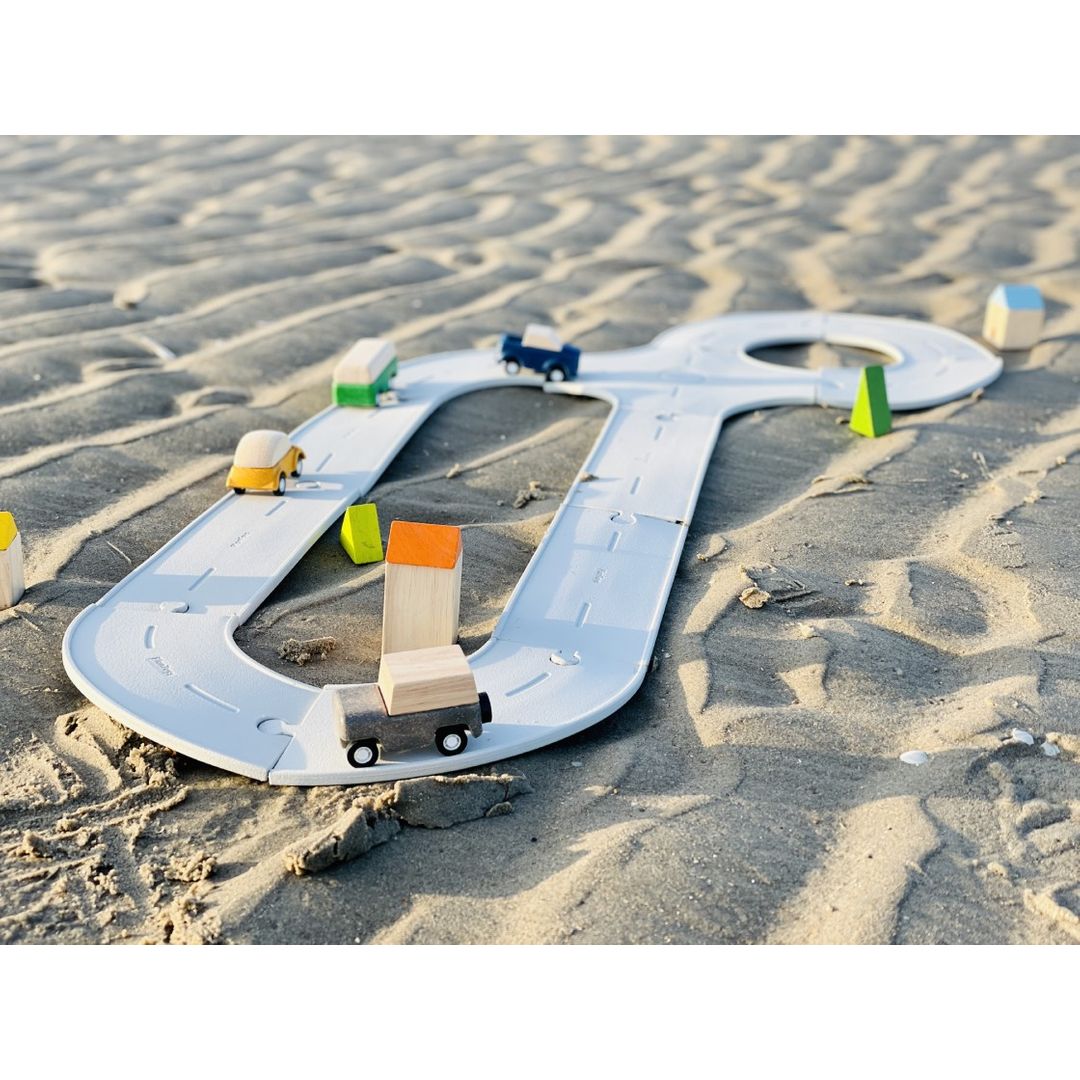 Rubber Road + Rail Toy Set - Medium