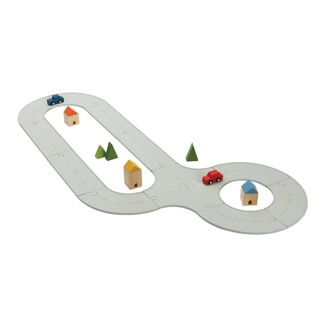 Rubber Road + Rail Toy Set - Medium