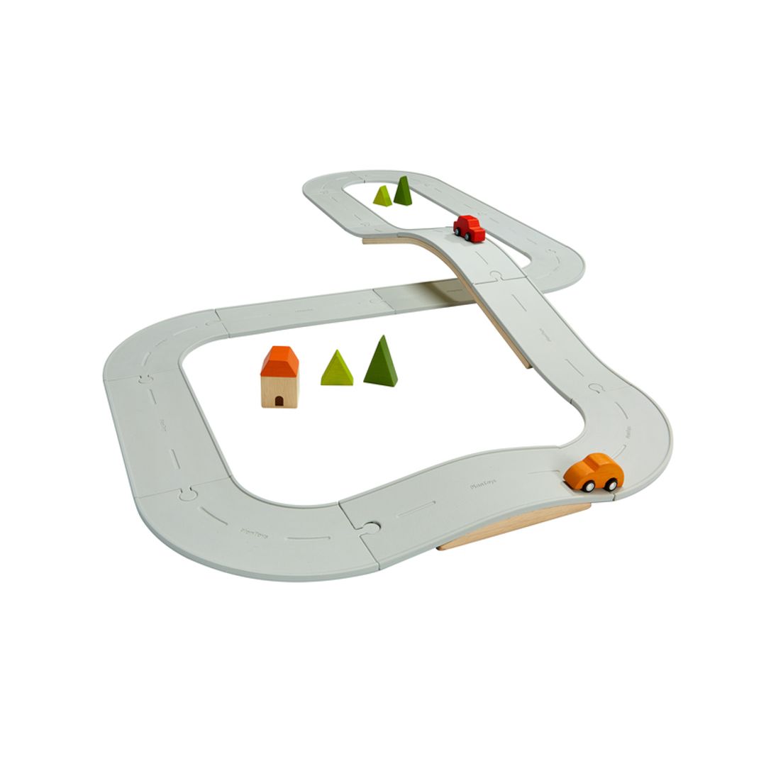 Rubber Road + Rail Toy Set – Large