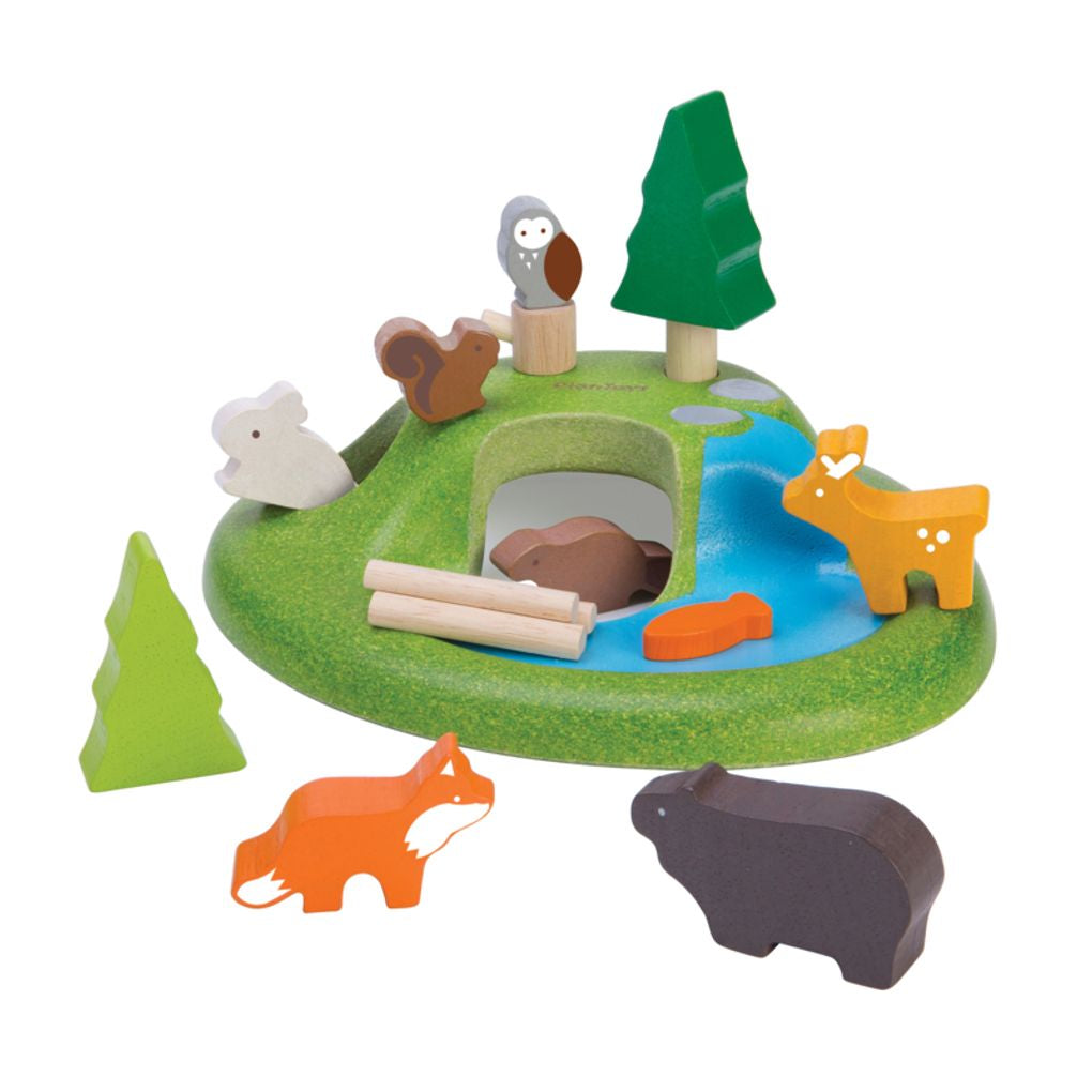 Woodland Animal Toy Set