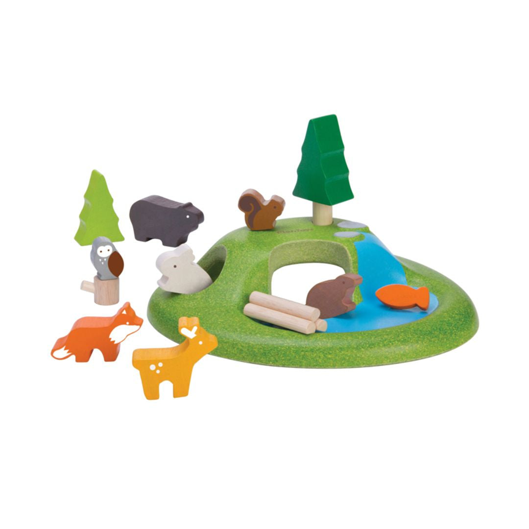 Woodland Animal Toy Set