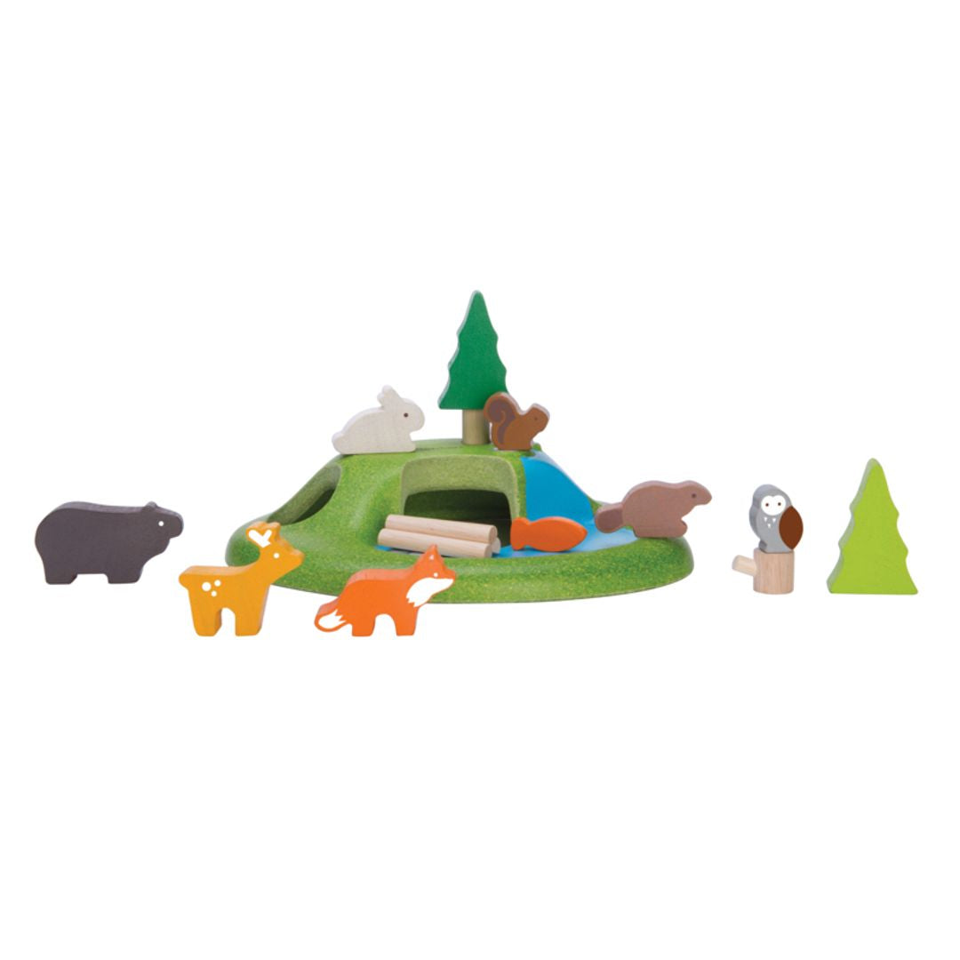 Woodland Animal Toy Set