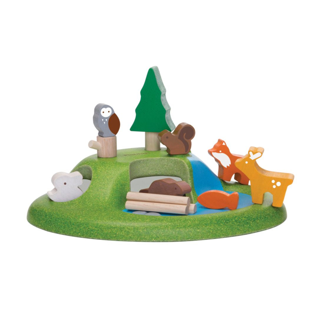 Woodland Animal Toy Set