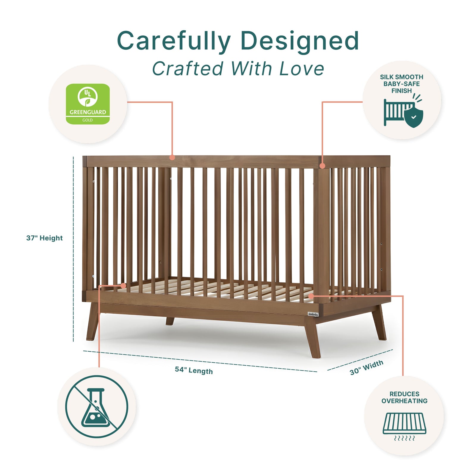 Soho 3-in-1 Convertible Crib