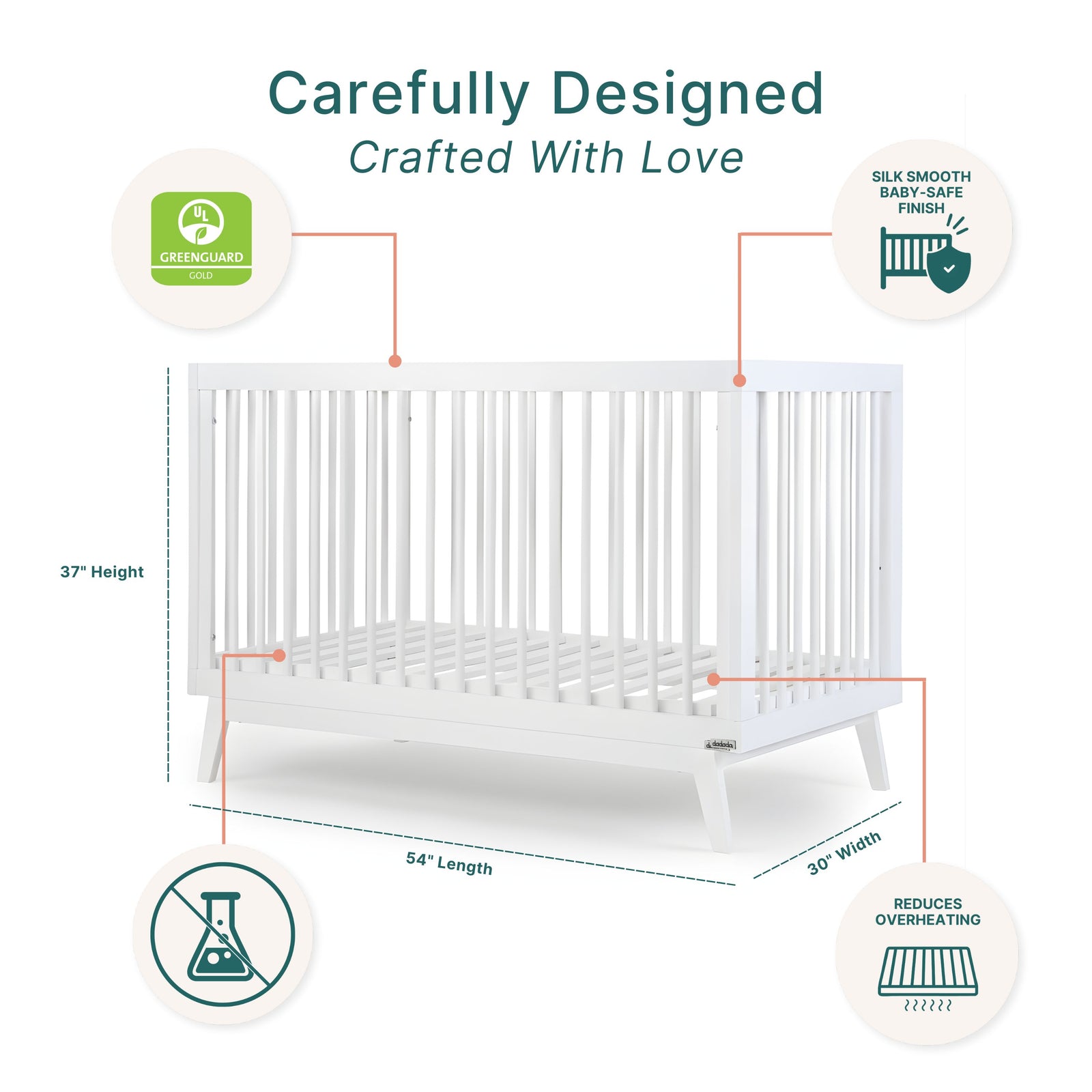 Soho 3-in-1 Convertible Crib