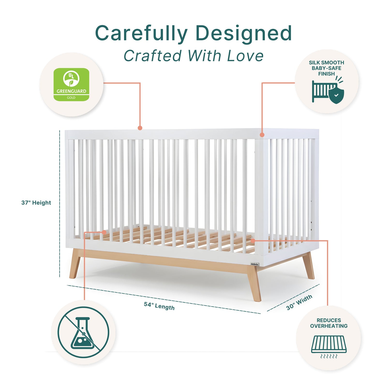 Soho 3-in-1 Convertible Crib