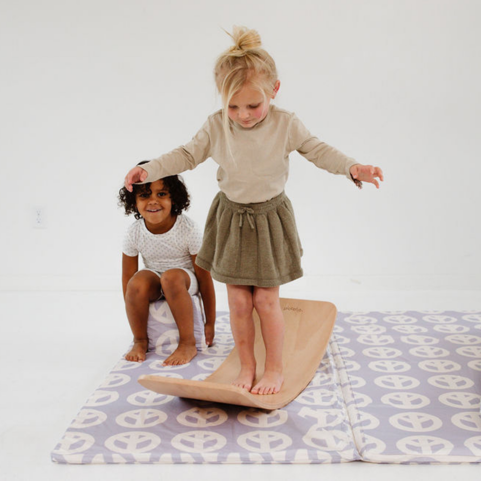 Peace Sign Padded Play Mat