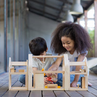 Slide-N-Go Portable Dollhouse Set