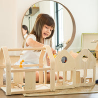 Slide-N-Go Portable Dollhouse Set