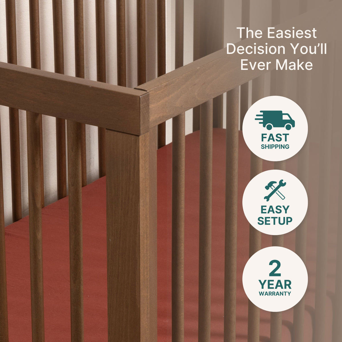 Soho 3-in-1 Convertible Crib