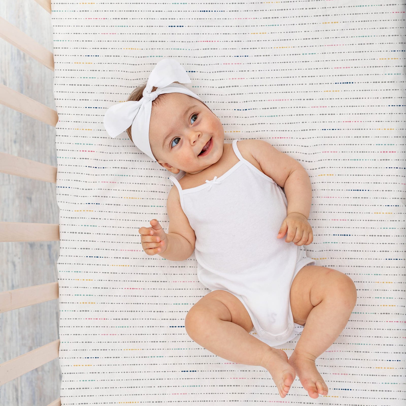 Pebble Pop Organic Crib Sheet