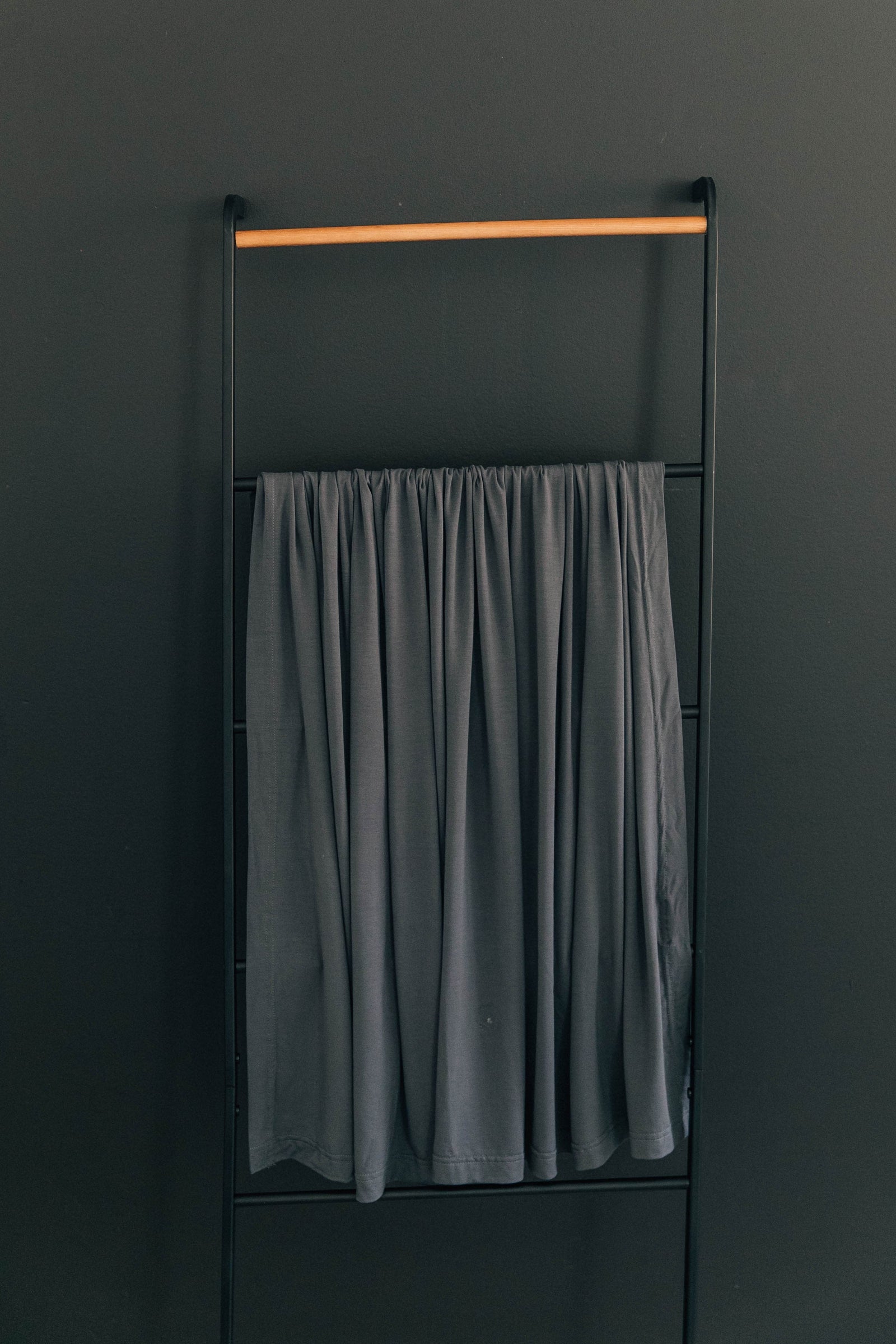 Charcoal Bamboo Stretch Swaddle Blanket