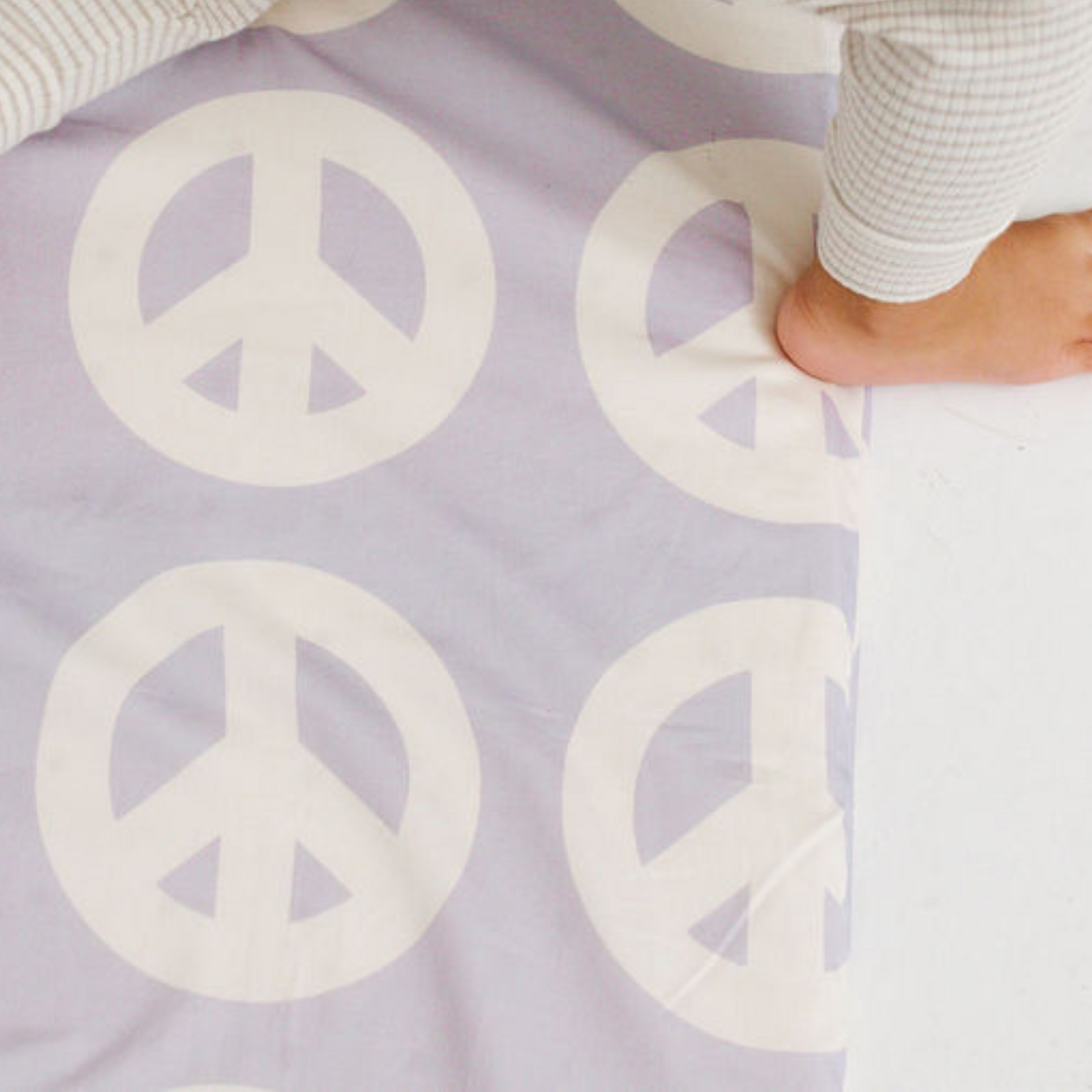 Peace Sign Padded Play Mat