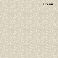 Cream Floral Wallpaper