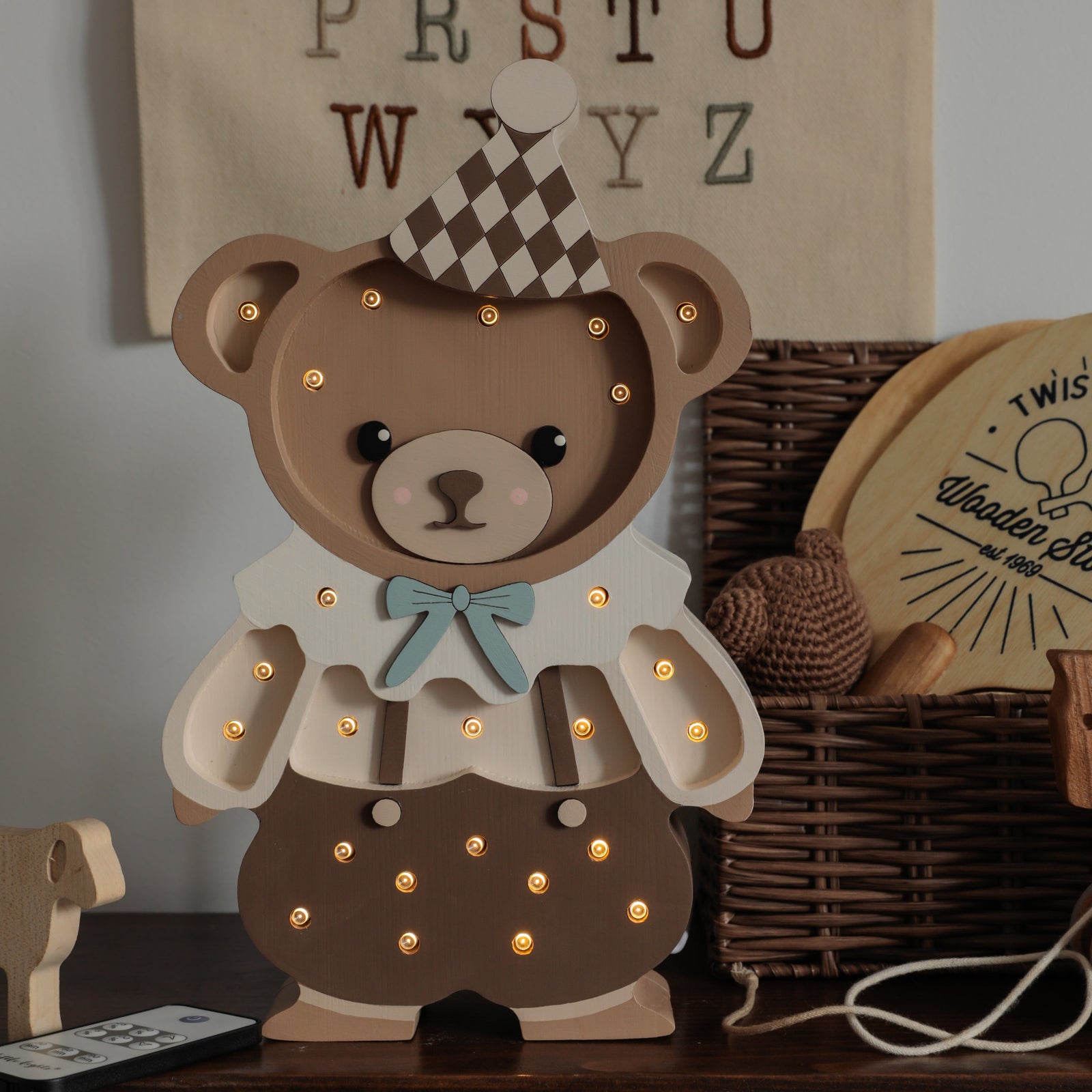 Little Lights Theo the Bear Lamp