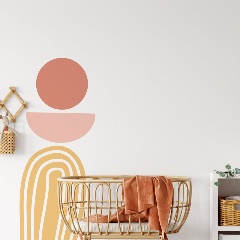 Abstract Shapes Wall Decal Set