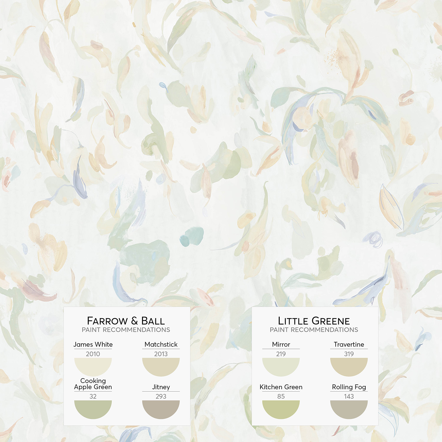 Abstract Blooms Wallpaper
