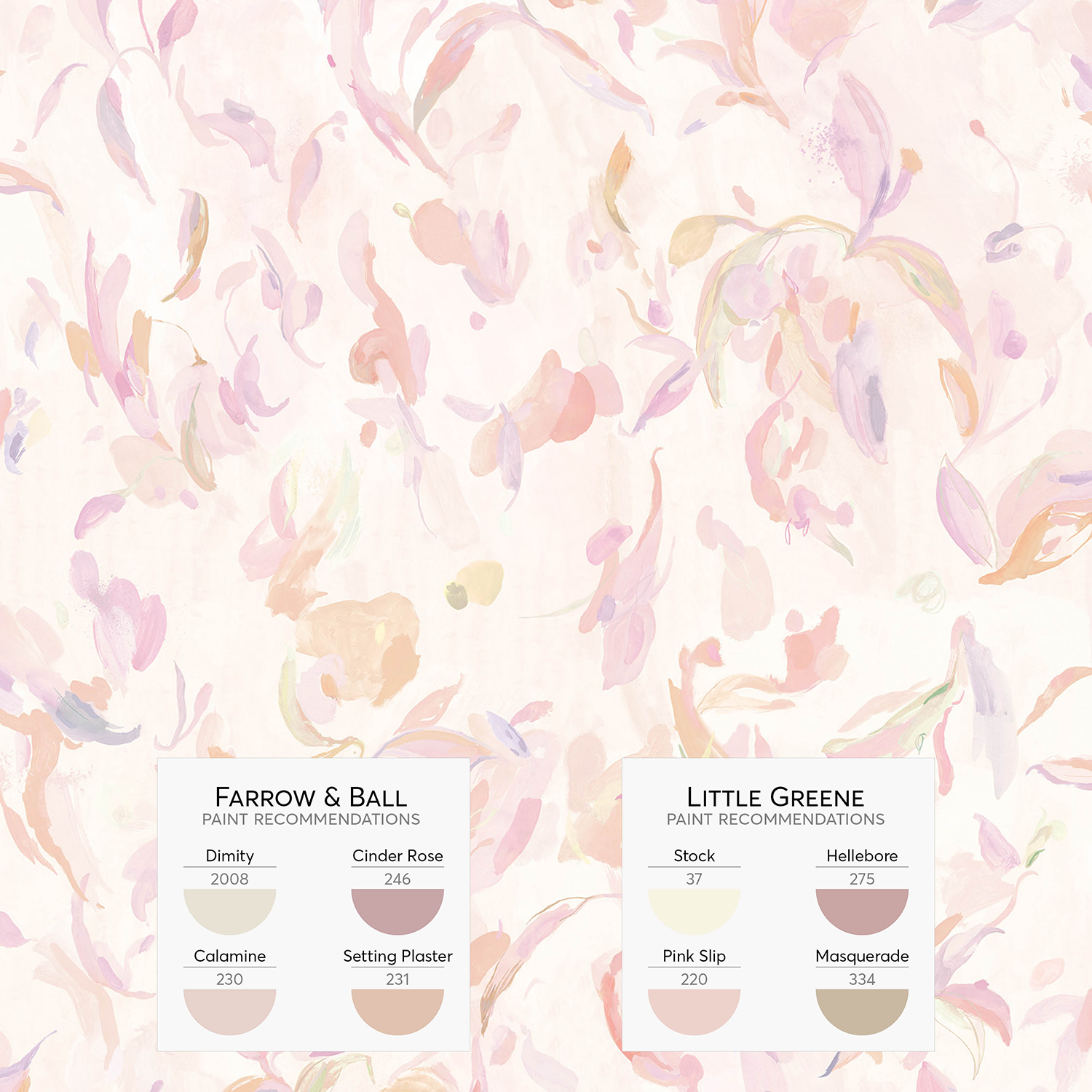 Abstract Blooms Wallpaper