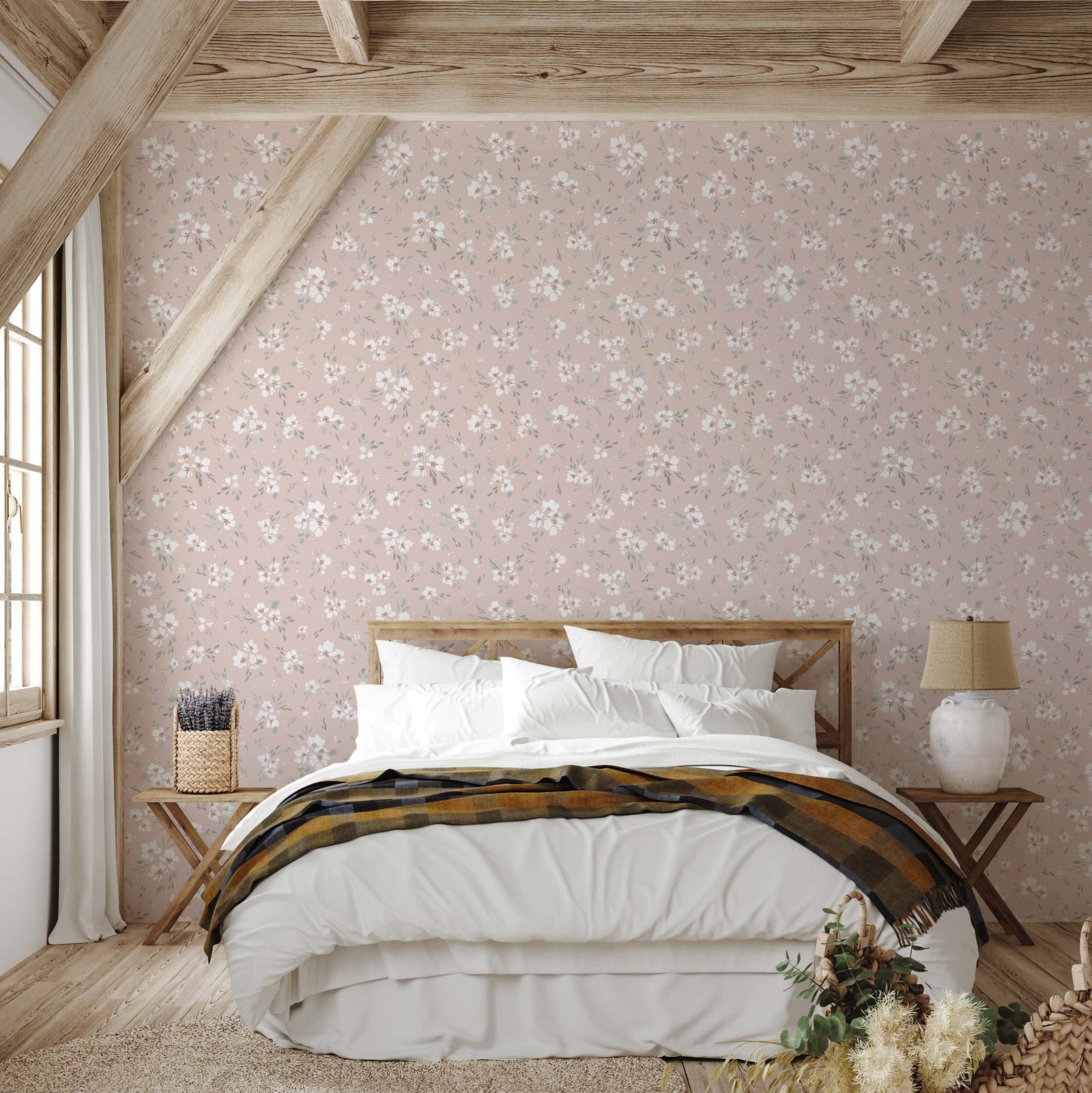 Alina Wallpaper by Melissa Johnson Design