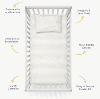 Pebble Pop Organic Crib Sheet