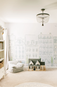 Parisian Street Wallpaper Mural