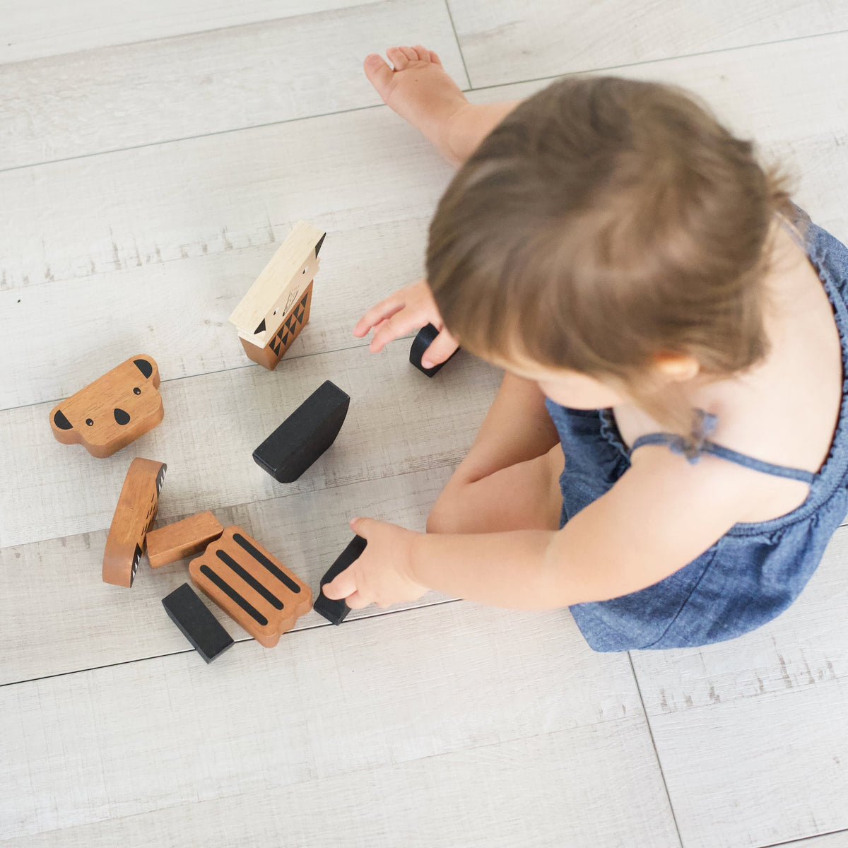 Stacking Animal Tower Toy